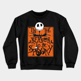 Spooky Halloween Horror Ghost Christmas Slogan Crewneck Sweatshirt